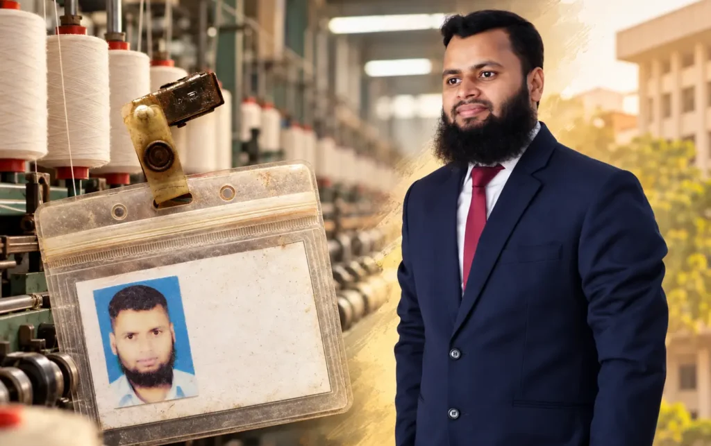 সুতার মিলের ‘ল্যাব বয়’ থেকে বিসিএস ক্যাডার: হার না মানা জাবিয়ান এরশাদ আলীর গল্প